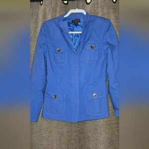Chadwicks Women's Utility Jacket in Vibrant Blue